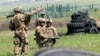 Учения сил НАТО на военной базе Вазиани, Грузия. 14 мая 2016 г.