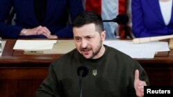 Про скоєння Росією геноциду щодо українського народу під час свого виступу в Конгресі США 21 грудня говорив президент України Володимир Зеленський