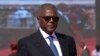 President of the High Council of Collective Territories Ousmane Tanor Dieng arrives for the inauguration ceremony of the Blaise Diagne International Airport on December 7, 2017 in Diass, east of Dakar.