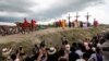 Crucifixion during Good Friday in Philippines