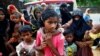 New Rohingya refugees arrive near the Kutupalang makeshift Refugee Camp, in Cox’s Bazar, Bangladesh, Aug. 29, 2017. 