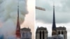 Five years after the fire, the spire of the Notre-Dame de Paris Cathedral visible again
