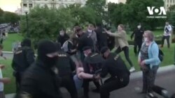 Жорсткі затримання на акціяx протесту у Мінську. Відео
