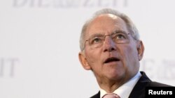 Almanya Maliye Bakanı Wolfgang Schaeuble