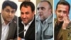 Ə.Yusifi, M. Həzrətpur, K. Furuzan və Sina Bəhməni (polis zorakılığına məruz qalan azarkeş)