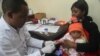 A doctor tests a child for malaria at a hospital in Arusha, Tanzania, May 11, 2016. Children under the age of five account for an estimated 70 percent of all malaria deaths.
