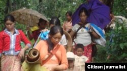 ကရင်နီ စစ်ဘေးဒုက္ခသည်များ။