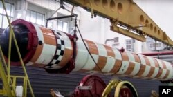 На кадрі з відео Міністерства оборони Росії - атомний безпілотник "Посейдон".