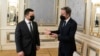 Владимир Зеленский с госсекретарем США Энтони Блинкеном, Киев, 19 января 2022 г.