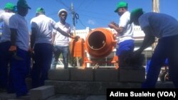 Celebração do 1º de Maio na cidade de Nampula, em Moçambique 