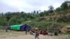 ချင်းပြည်နယ် မင်းတပ်မြို့က စစ်ဘေးရှောင်တချို့၊ ယခင်ပုံဟောင်း။ (ဓာတ်ပုံ - CJ) 