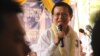 CNRP President Kem Sokha addresses the party’s congress, Phnom Penh, Cambodia, March 2, 2017. (Aun Chhengpor/VOA Khmer) 