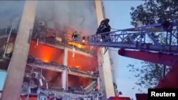 Ізмаїл після атаки російського безпілотника, Одеська область, Україна, 2 серпня 2023 р. Handout via REUTERS 