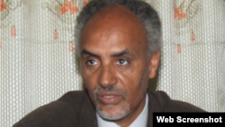  ኣቦ መንበር ተቓዋሚ ፖለቲካዊ ፓርቲ መድረኽ ፕሮፌሰር በየነ ጴጥሮስ