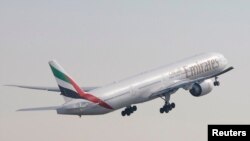 Avião da Emirates