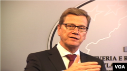 Almanya Dışişleri Bakanı Guido Westerwelle