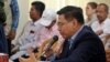 ဘင်္ဂလားဒေ့ရှ် ဒုက္ခသည်စခန်းတွေကို ရောက်ရှိနေတဲ့ မြန်မာနိုင်ငံခြားရေးဝန်ကြီးဌာန အမြဲတမ်းအတွင်းဝန် ဦးမြင့်သူ (ဇူလိုင် ၂၈၊ ၂၀၁၉)