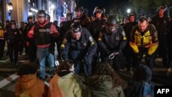 Фото 25 квітня 2024 року. Пропалестинський протест в Бостоні, Массачусетс