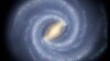 FILE - An artist's rendition of the Milky Way. Akshay Suresh, a Cornell University graduate student in astronomy, says aliens may use radar-like pulses for galaxy-wide communications, "for which the core of the Milky Way is ideally placed."
